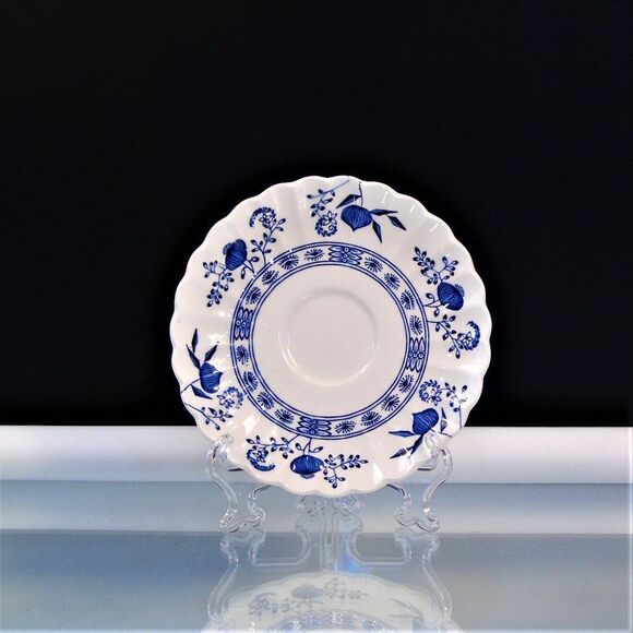 Vintage JG Meakin Blue Nordic Saucer Plate - Picture 6 of 6